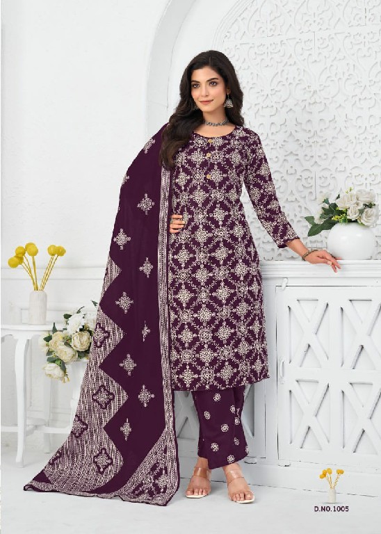 DHARMI CREATION VAANI VOL 1 WHOLESALE READYMADE COTTON PRINTED DAILY WEAR 3 PCS SUITS SUPPLIER
