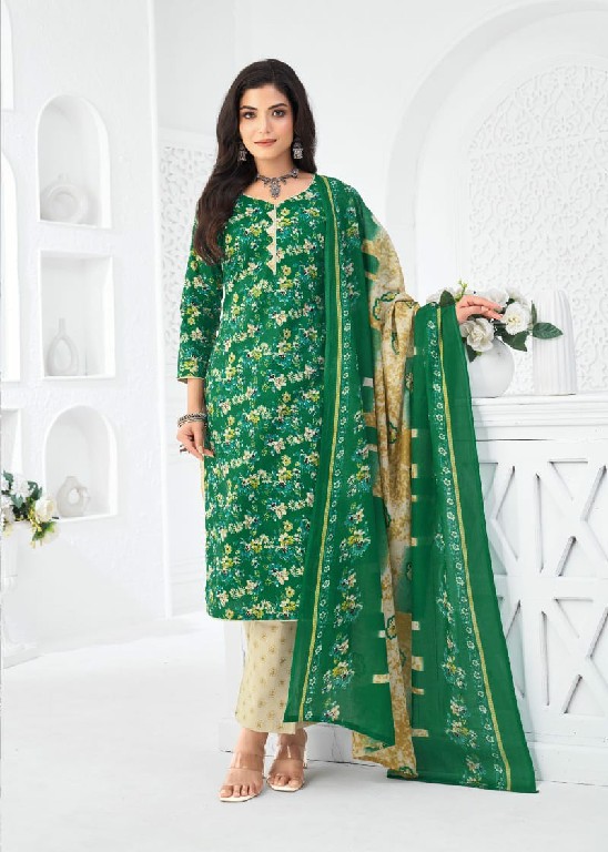 DHARMI CREATION VAANI VOL 1 WHOLESALE READYMADE COTTON PRINTED DAILY WEAR 3 PCS SUITS SUPPLIER