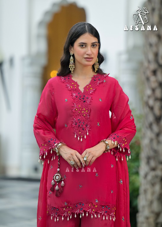 AFSANA SARGUN WHOLESALE READYMADE VISCOSE BEMBERG LUXURY COLLECTION 3 PCS COMBO SET SUITS FOR EXPORT