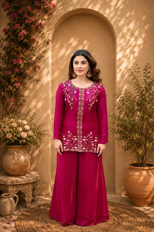 PURPLE CREATION ZORA WHOLESALE READYMADE BEAUTIFUL FESTIVE WEAR 3 PCS SUITS SUPPLIER