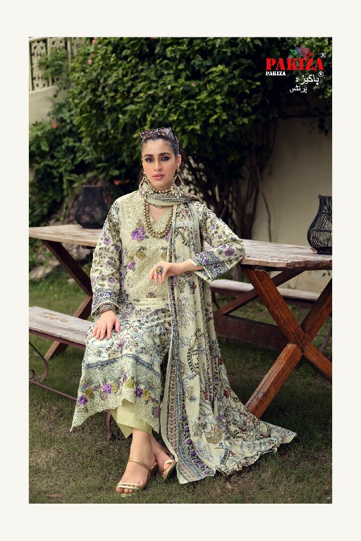 PAKIZA PRINTS GULNAWAZ VOL 23 WHOLESALE PURE LAWN BEAUTIFUL UNSTITCH SALWAR KAMEEZ SUPPLIER