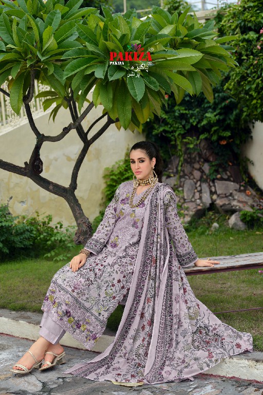 PAKIZA PRINTS GULNAWAZ VOL 23 WHOLESALE PURE LAWN BEAUTIFUL UNSTITCH SALWAR KAMEEZ SUPPLIER