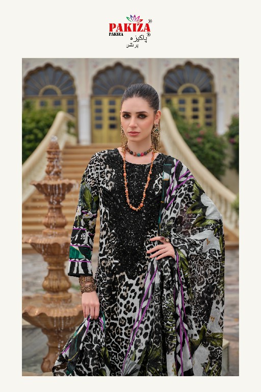 PAKIZA PRINTS GULNAWAZ VOL 24 WHOLESALE PURE LAWN PRETTY LOOK UNSTITCH SALWAR KAMEEZ FOR EXPORT