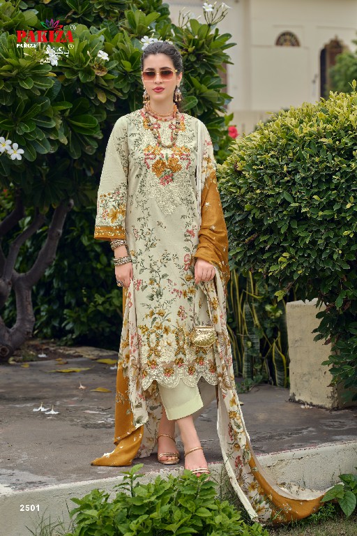 PAKIZA PRINTS GULNAWAZ VOL 25 WHOLESALE PURE LAWN ELEGANT UNSTITCH SALWAR KAMEEZ ONLINE