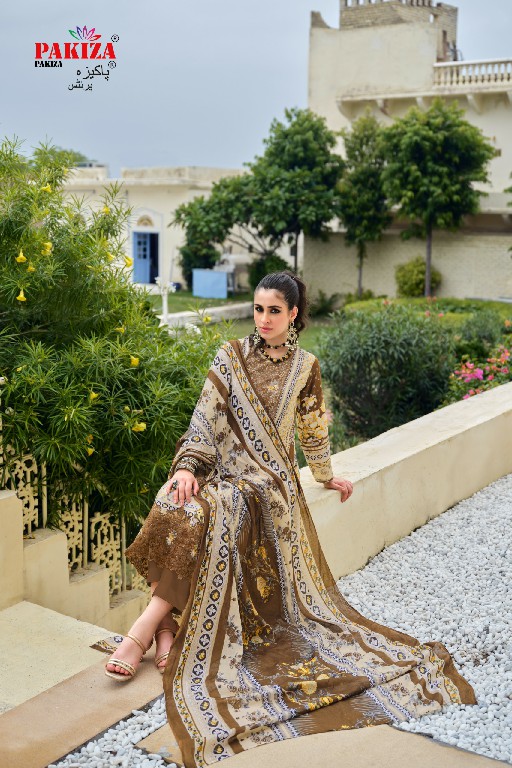 PAKIZA PRINTS GULNAWAZ VOL 26 WHOLESALE PURE LAWN AMZAZING UNSTITCH SALWAR KAMEEZ SUPPLIER