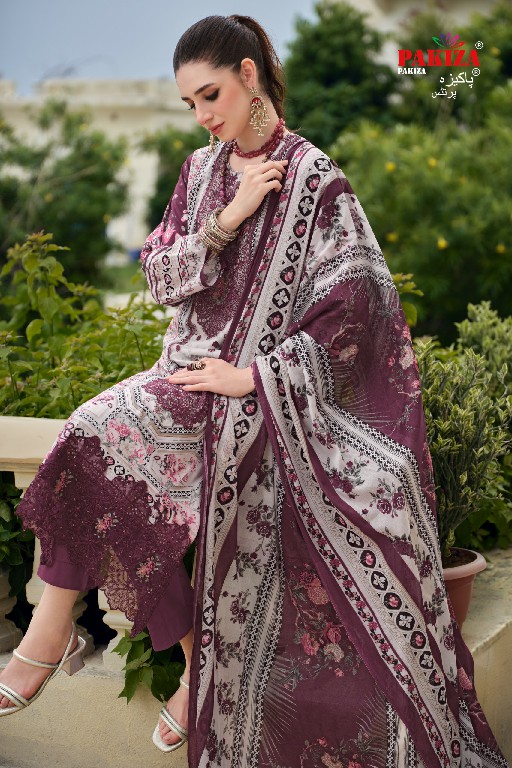PAKIZA PRINTS GULNAWAZ VOL 26 WHOLESALE PURE LAWN AMZAZING UNSTITCH SALWAR KAMEEZ SUPPLIER