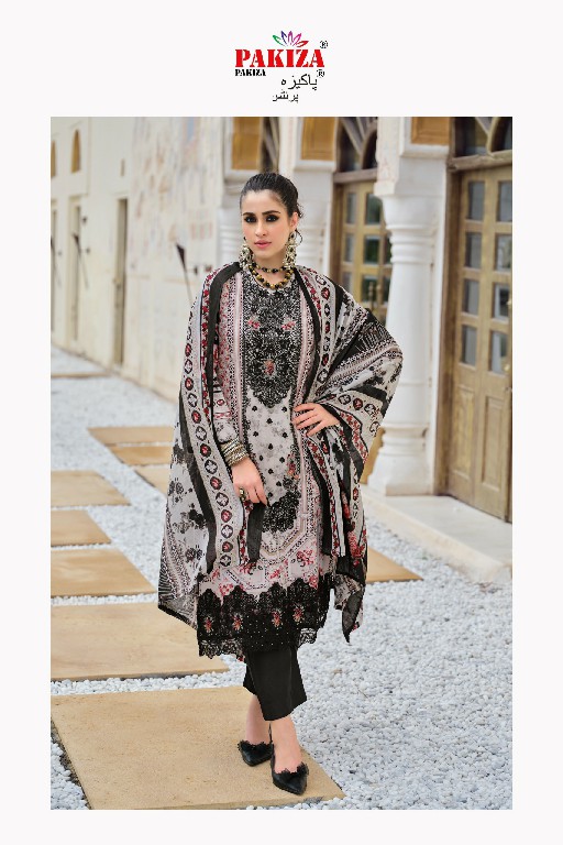PAKIZA PRINTS GULNAWAZ VOL 26 WHOLESALE PURE LAWN AMZAZING UNSTITCH SALWAR KAMEEZ SUPPLIER