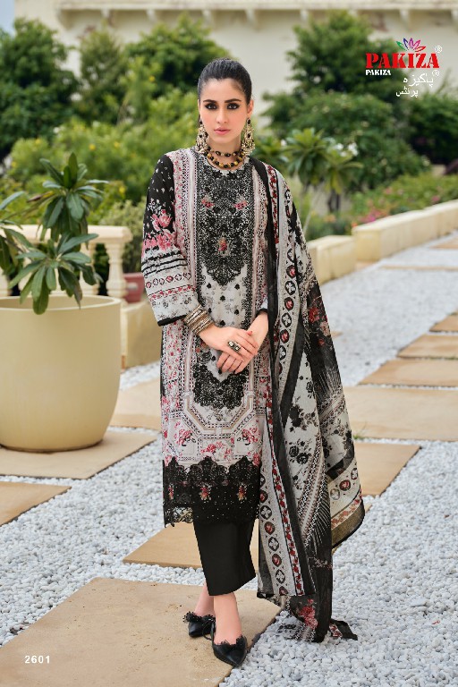 PAKIZA PRINTS GULNAWAZ VOL 26 WHOLESALE PURE LAWN AMZAZING UNSTITCH SALWAR KAMEEZ SUPPLIER