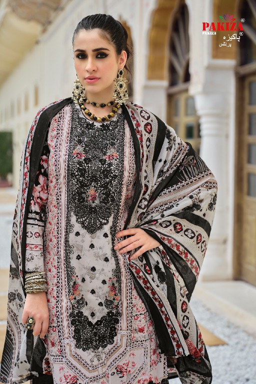 PAKIZA PRINTS GULNAWAZ VOL 26 WHOLESALE PURE LAWN AMZAZING UNSTITCH SALWAR KAMEEZ SUPPLIER