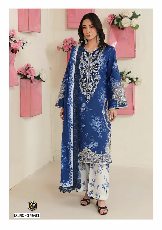 KEVAL FAB RANGREZ VOL 14 WHOLESALE HEAVY COTTON PAKISTANI REGULAR WEAR DRESS MATERIAL ONLINE