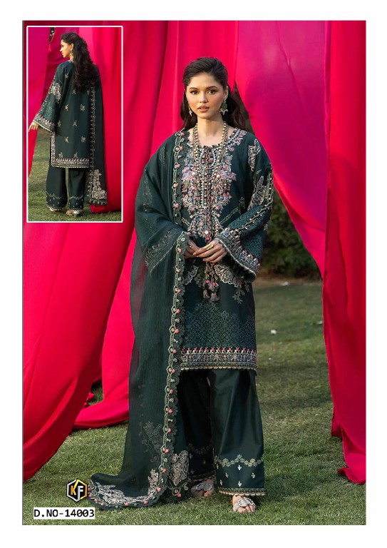 KEVAL FAB RANGREZ VOL 14 WHOLESALE HEAVY COTTON PAKISTANI REGULAR WEAR DRESS MATERIAL ONLINE