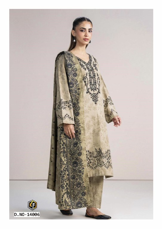 KEVAL FAB RANGREZ VOL 14 WHOLESALE HEAVY COTTON PAKISTANI REGULAR WEAR DRESS MATERIAL ONLINE