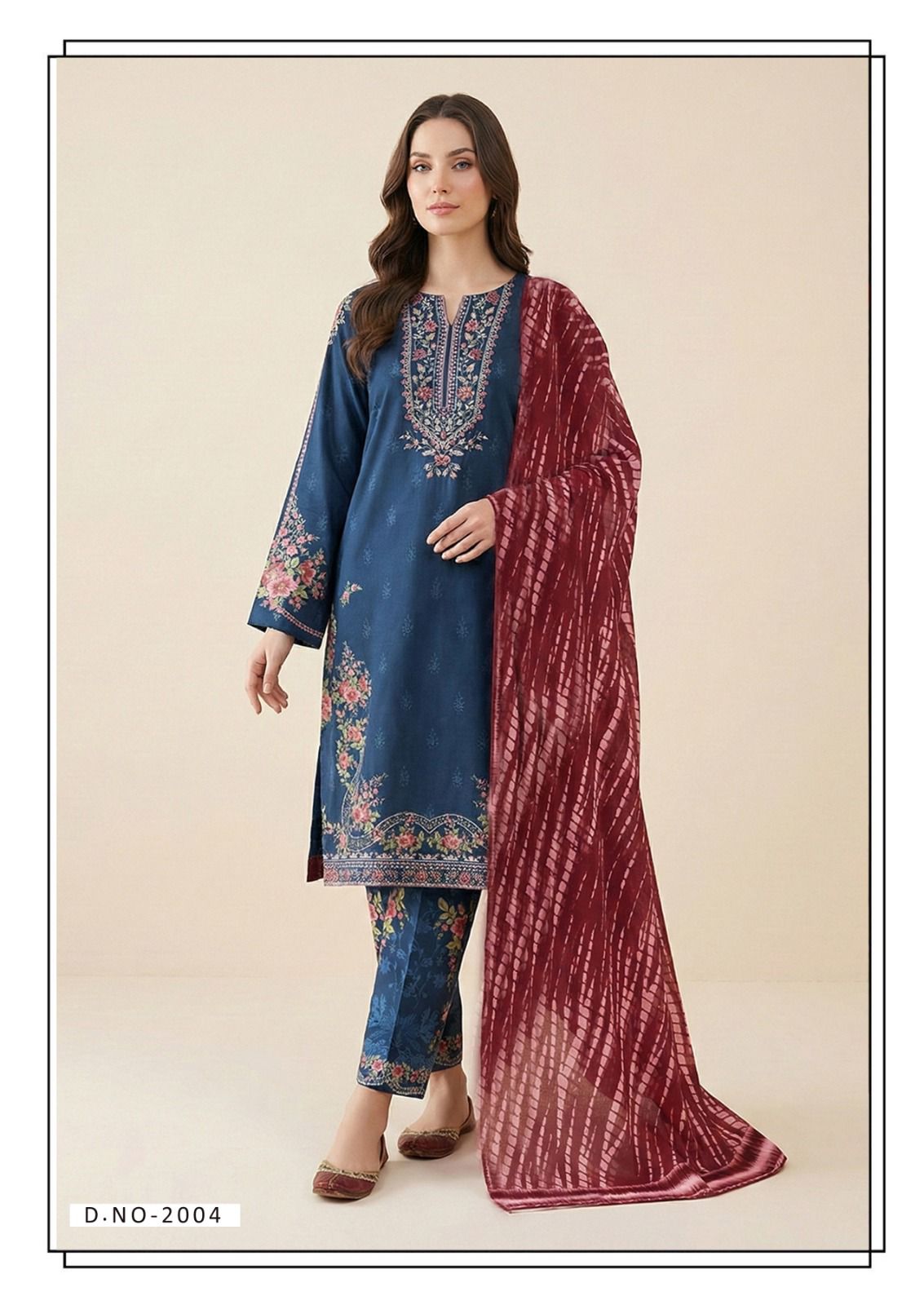HALA RANG-E-BAHAR VOL 2 WHOLESALE HEAVY COTTON KARACHI STYLE PRINTED DRESS MATERIAL ONLINE