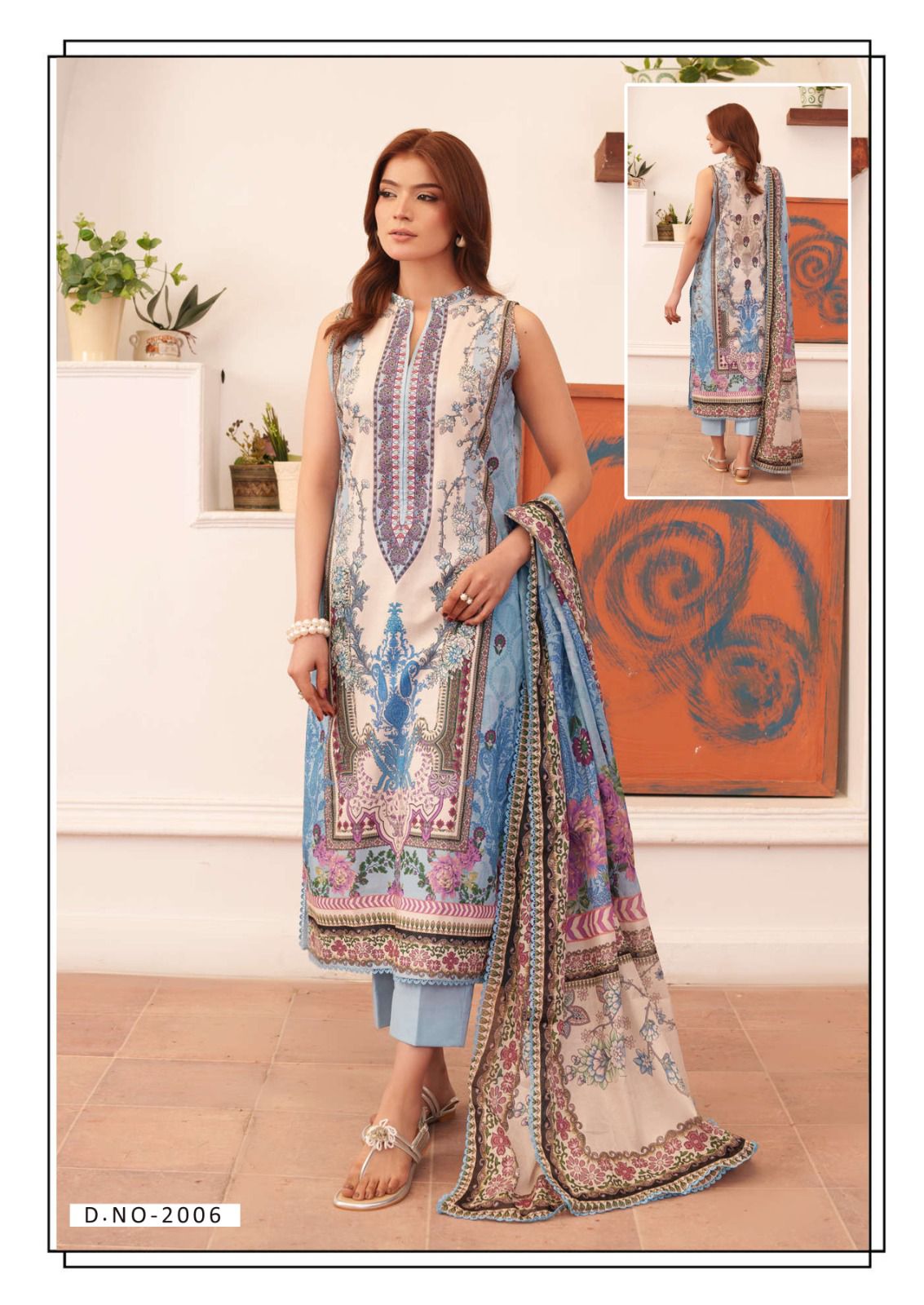 HALA RANG-E-BAHAR VOL 2 WHOLESALE HEAVY COTTON KARACHI STYLE PRINTED DRESS MATERIAL ONLINE