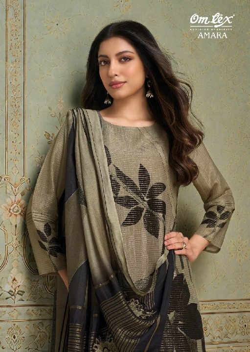 OMTEX AMARA WHOLESALE CRAPE STRIPES DIGITAL PRINTED DRESS MATERIAL ONLINE
