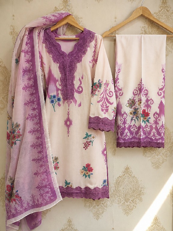 ALSAFA D.NO 3186 WHOLESALE READYMADE COTTON DIGITAL PRINTED FANCY 3 PCS SUITS ONLINE