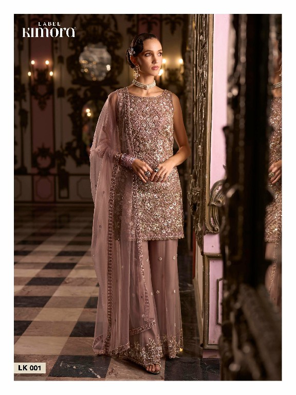 LABEL KIMORA COLLECTION VOL 1 WHOLESALE READYMADE DESIGNER PARTY WEAR 3 PCS COMBO SET SUITS EXPORTER