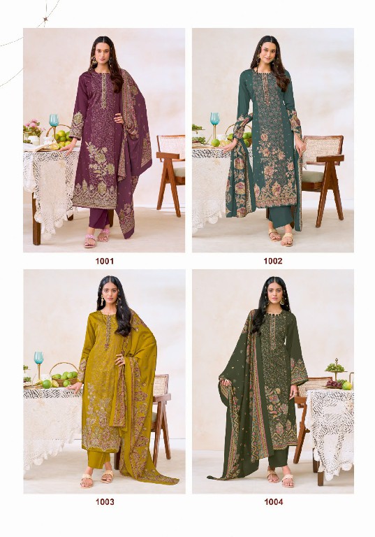 SURYAJYOTI KESHRI VOL 1 WHOLESALE HEAVY JAAM SATIN FANCY HAND WORK UNSTITCH SALWAR SUITS EXPORTER