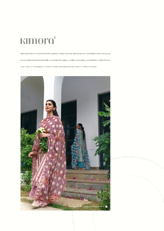 KIMORA GULBAHAAR WHOLESALE PURE MUSLIN DELICATE HAND WORK UNSTITCH SALWAR SUITS SUPPLIER
