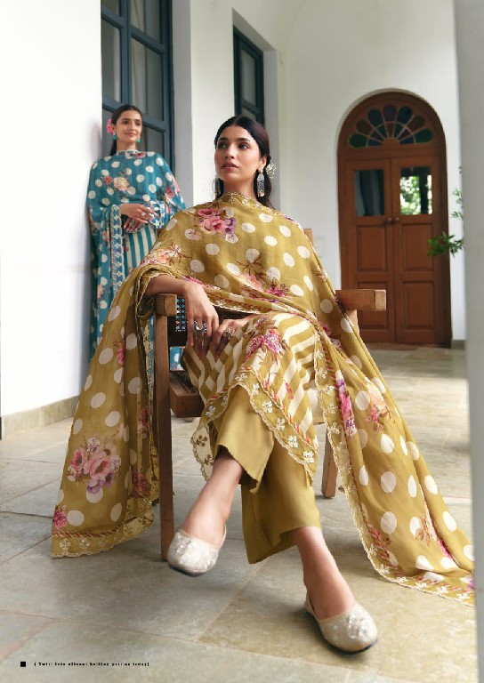 KIMORA GULBAHAAR WHOLESALE PURE MUSLIN DELICATE HAND WORK UNSTITCH SALWAR SUITS SUPPLIER