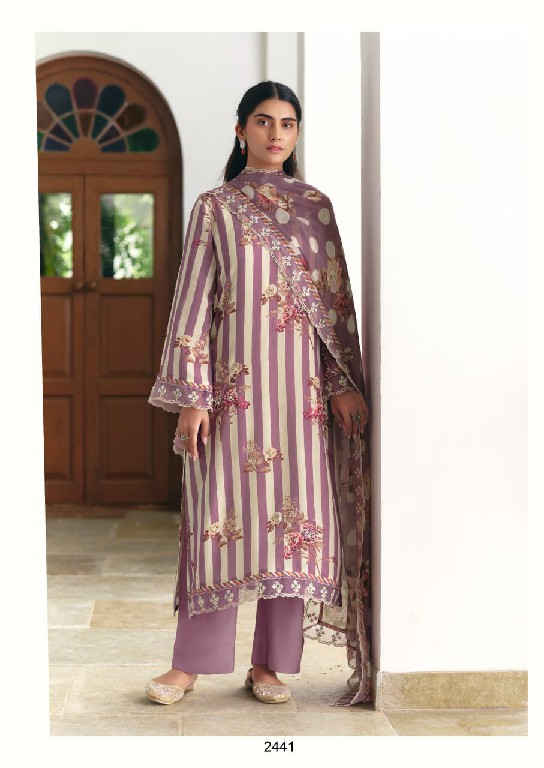 KIMORA GULBAHAAR WHOLESALE PURE MUSLIN DELICATE HAND WORK UNSTITCH SALWAR SUITS SUPPLIER