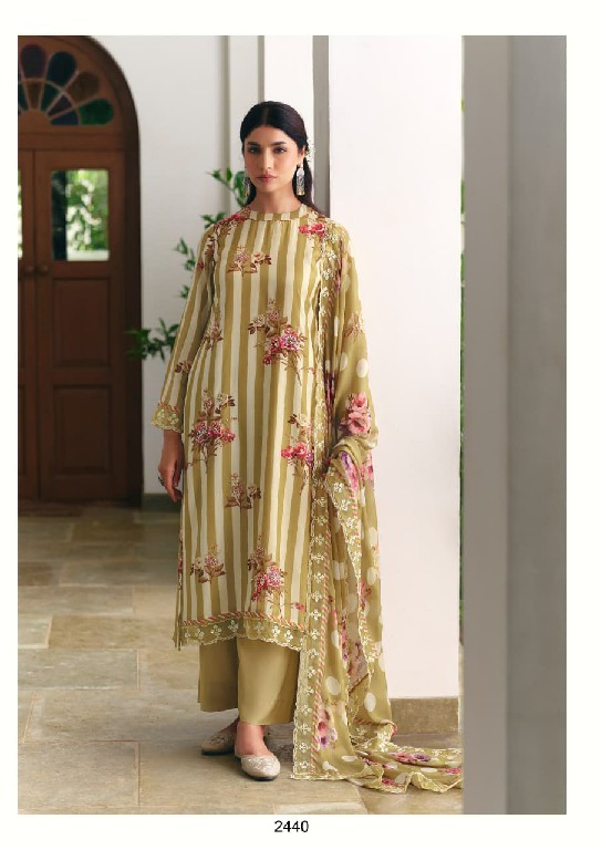 KIMORA GULBAHAAR WHOLESALE PURE MUSLIN DELICATE HAND WORK UNSTITCH SALWAR SUITS SUPPLIER