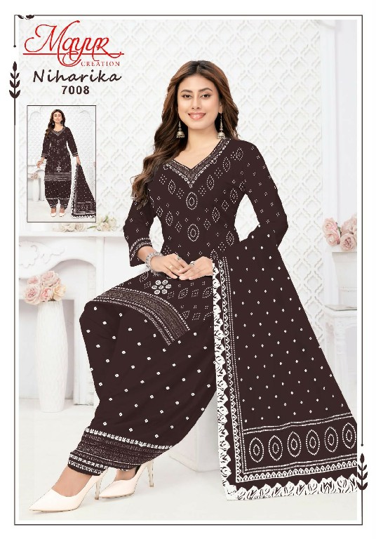 MAYUR CREATION NIHARIKA VOL 7 WHOLESALE COTTON PRINTED CASUAL WEAR DRESS MATERIAL ONLINE