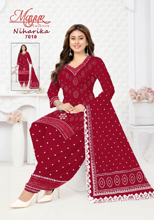 MAYUR CREATION NIHARIKA VOL 7 WHOLESALE COTTON PRINTED CASUAL WEAR DRESS MATERIAL ONLINE