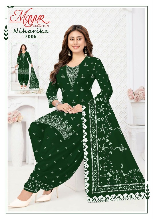 MAYUR CREATION NIHARIKA VOL 7 WHOLESALE COTTON PRINTED CASUAL WEAR DRESS MATERIAL ONLINE
