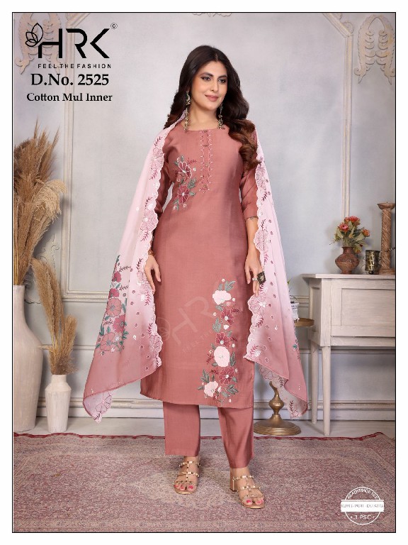 HRK D.NO 2525 WHOLESALE READYMADE BOMBAY SILK PRETTY LOOK 3 PCS COMBO SET SUITS ONLINE