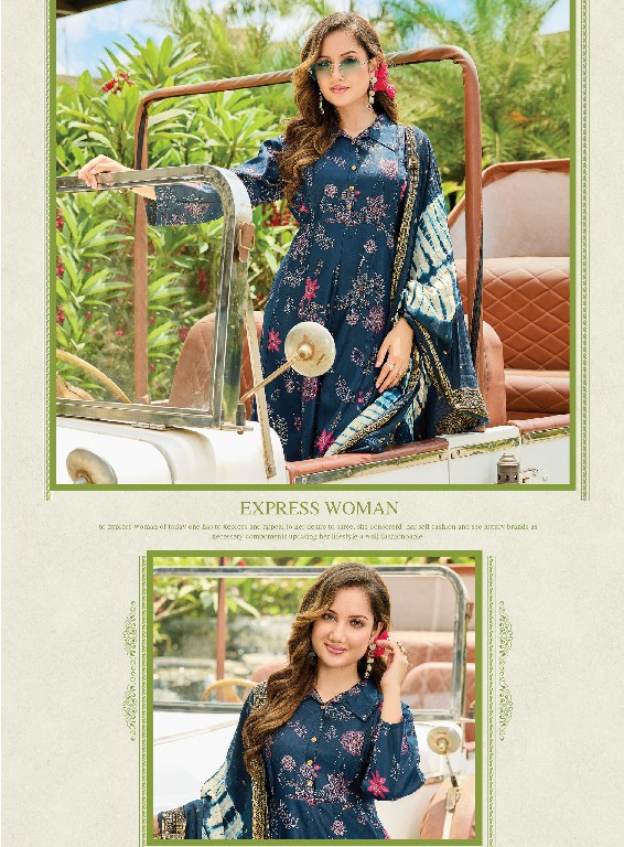 MASTER KATHAKALI VOL 3 WHOLESALE READYMADE GADHWAL PRINTED TRENDING 3 PCS SUITS EXPORTER