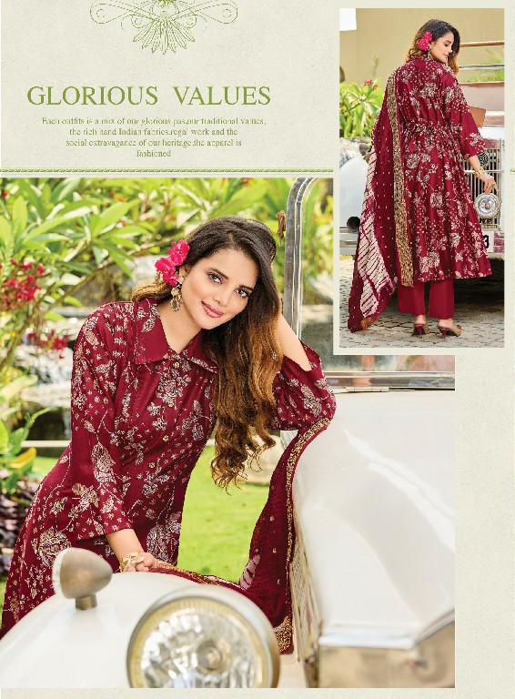 MASTER KATHAKALI VOL 3 WHOLESALE READYMADE GADHWAL PRINTED TRENDING 3 PCS SUITS EXPORTER