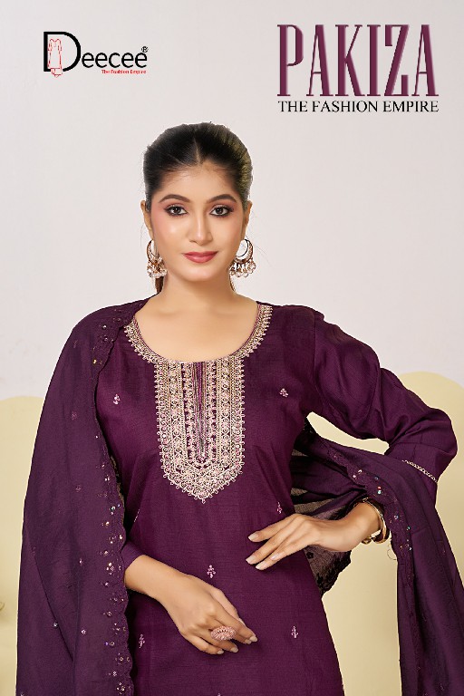 DEE CEE PAKIZA WHOLESALE READYMADE VARTICAN CLASSIC ETHNIC STYLE 3 PCS SUITS EXPORTER