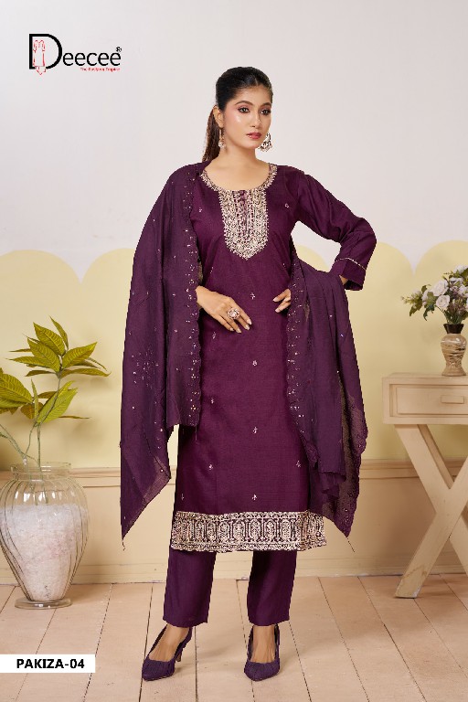DEE CEE PAKIZA WHOLESALE READYMADE VARTICAN CLASSIC ETHNIC STYLE 3 PCS SUITS EXPORTER