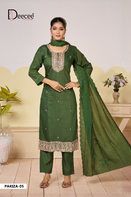 DEE CEE PAKIZA WHOLESALE READYMADE VARTICAN CLASSIC ETHNIC STYLE 3 PCS SUITS EXPORTER