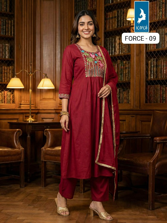 KAYA FORCE WHOLESALE READYMADE MULL CHANDERI BIG SIZE STUNNING LOOK 3 PCS COMBO SET SUITS FOR EXPORT