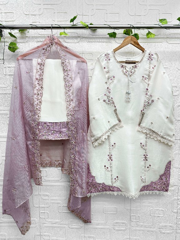 NAIMAT FASHION D.NO NFS-1211 WHOLESALE READYMADE ROMAN GLASS BEAUTIFUL DESIGNER 3 PCS COMBO SET SUITS ONLINE
