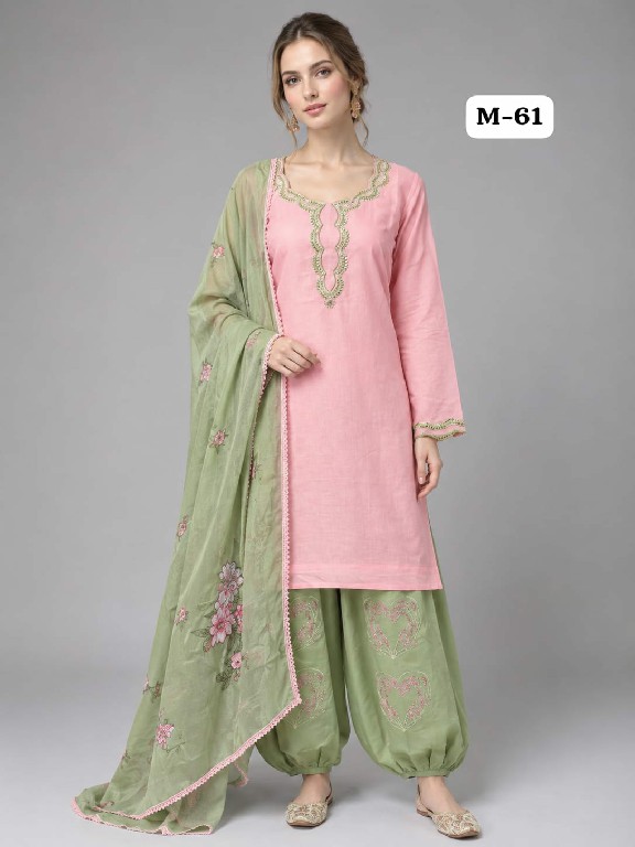 TEXTILEDEAL D.NO M-61 WHOLESALE READYMADE VISCOSE MAL BEAUTIFUL 3 PCS COMBO SET SUITS EXPORTER