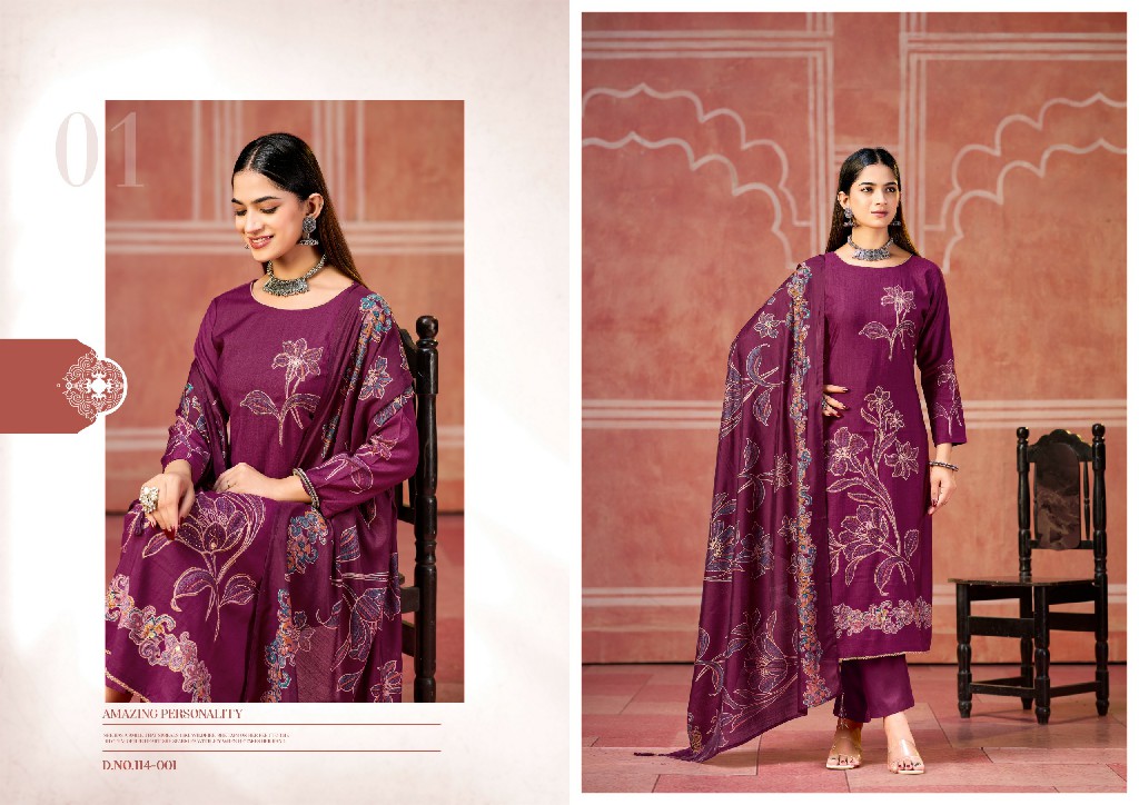 AZARA BY RADHIKA FASHION CLASSIC TOUCH VOL 3 WHOLESALE VISCOSE DESIGNER WORK UNSTITCH SALWAR SUITS ONLINE