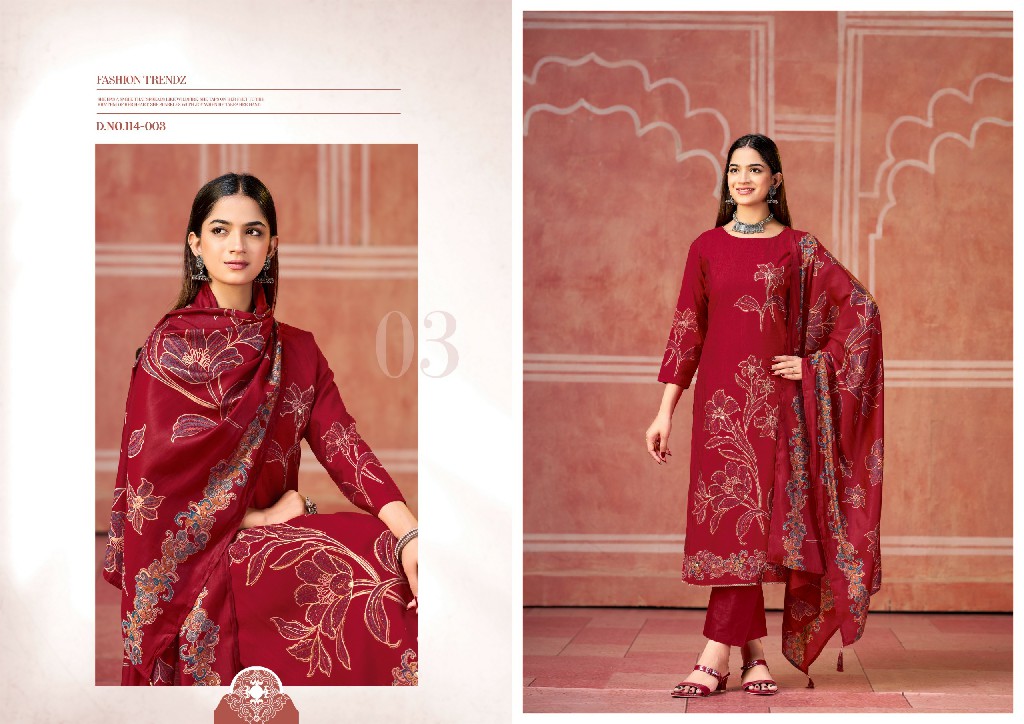 AZARA BY RADHIKA FASHION CLASSIC TOUCH VOL 3 WHOLESALE VISCOSE DESIGNER WORK UNSTITCH SALWAR SUITS ONLINE