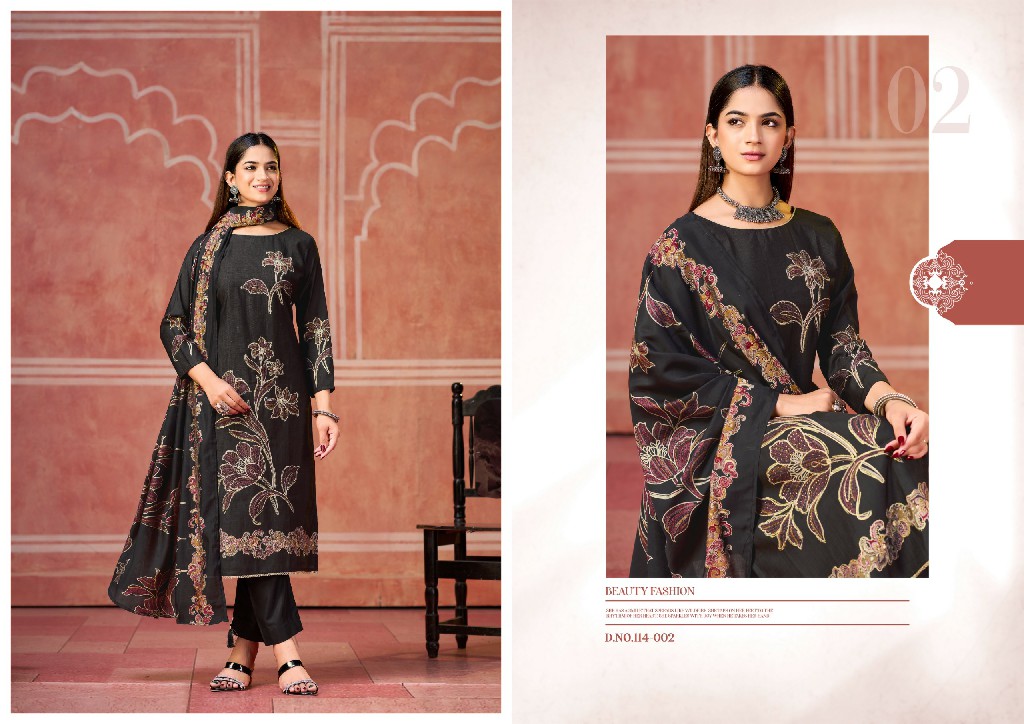 AZARA BY RADHIKA FASHION CLASSIC TOUCH VOL 3 WHOLESALE VISCOSE DESIGNER WORK UNSTITCH SALWAR SUITS ONLINE