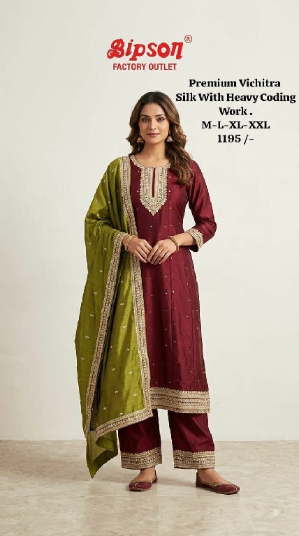 BIPSON PRESENT READYMADE PREMIUM FANCY FESTIVE WEAR 3 PCS COMBO SET SUITS EXPORTER