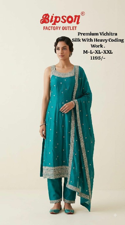 BIPSON PRESENT READYMADE PREMIUM FANCY FESTIVE WEAR 3 PCS COMBO SET SUITS EXPORTER