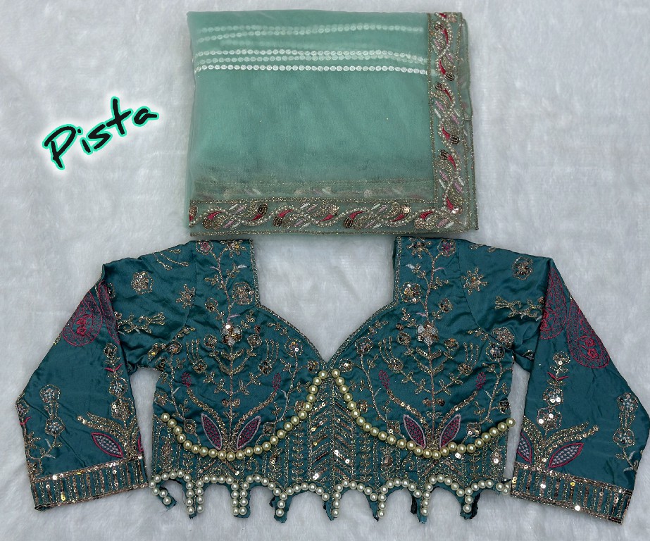 DVD D.NO 5070 WHOLESALE NET INTRICATELY EMBROIDERED DESIGNER SAREES FOR WOMEN ONLINE