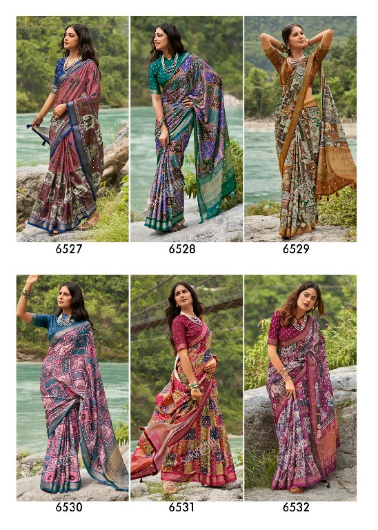 SIDDHANTH WEAVES KACCHI MIRROR WHOLESALE SOFT TUSSER SILK MIRROR WORK AMAZING SAREES FOR WOMEN SUPPLIER