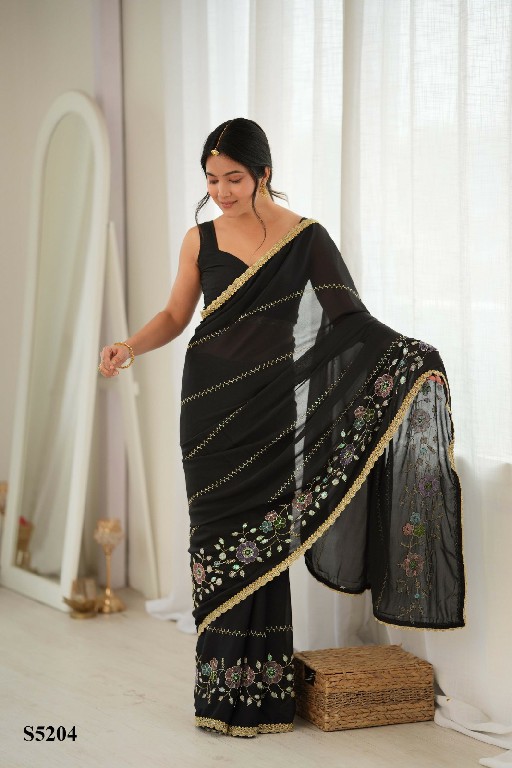 MAHOTSAV EVIE WHOLESALE STAR GEORGETTE OCCASION WEAR SAREES FOR WOMEN EXPORTER