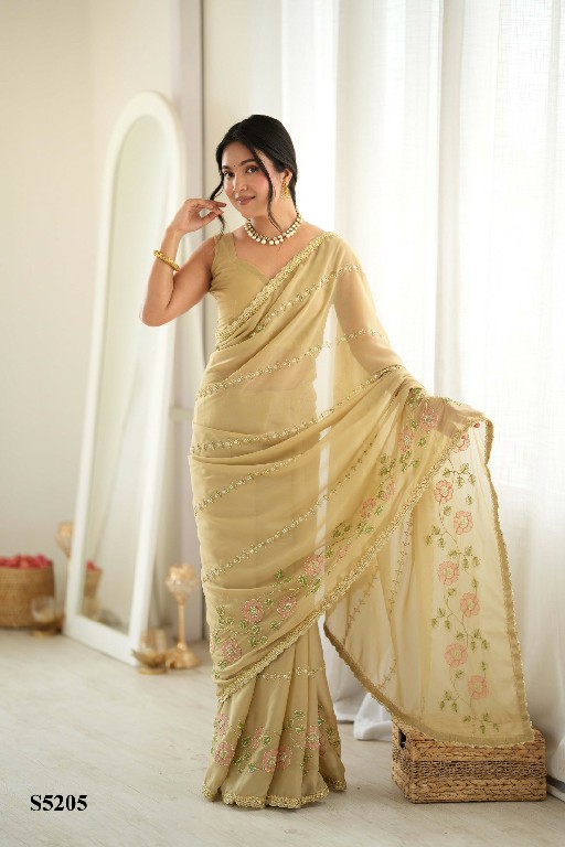 MAHOTSAV EVIE WHOLESALE STAR GEORGETTE OCCASION WEAR SAREES FOR WOMEN EXPORTER