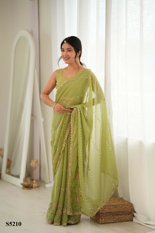 MAHOTSAV EVIE WHOLESALE STAR GEORGETTE OCCASION WEAR SAREES FOR WOMEN EXPORTER
