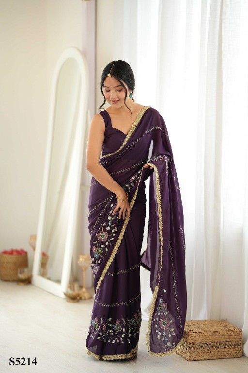 MAHOTSAV EVIE WHOLESALE STAR GEORGETTE OCCASION WEAR SAREES FOR WOMEN EXPORTER