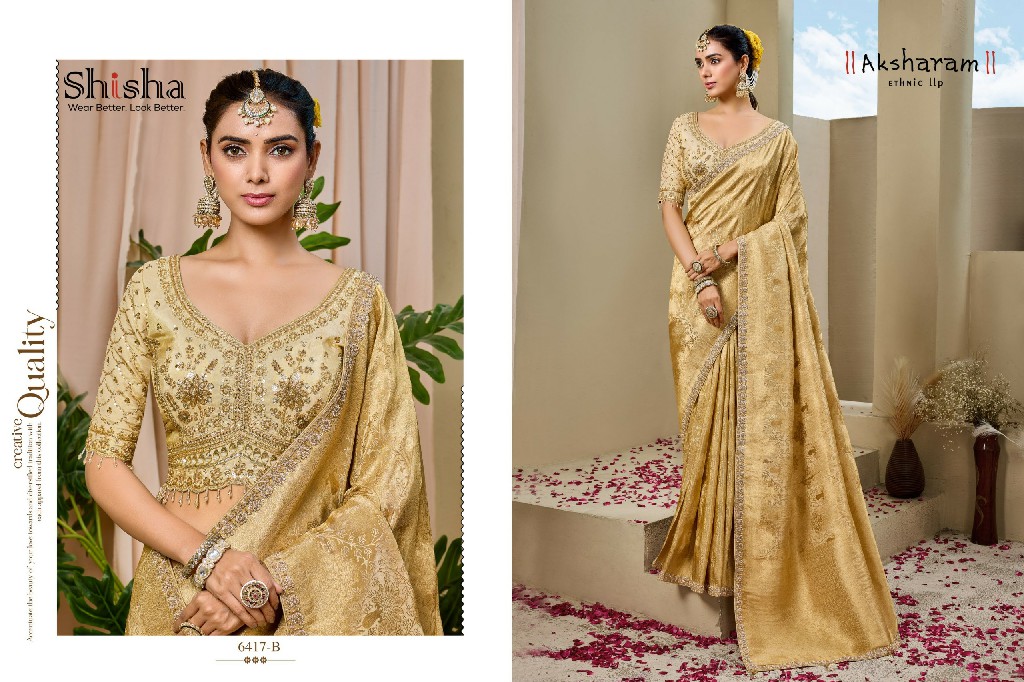 SHISHA KUM KUM VOL 10 WHOLESALE PREMIUM TISSUE SILK FESTIVE WEAR INDIAN SAREES FOR WOMEN ONLINE